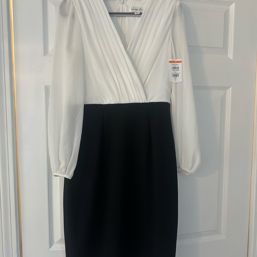 Harper Rose Ivory and black dress